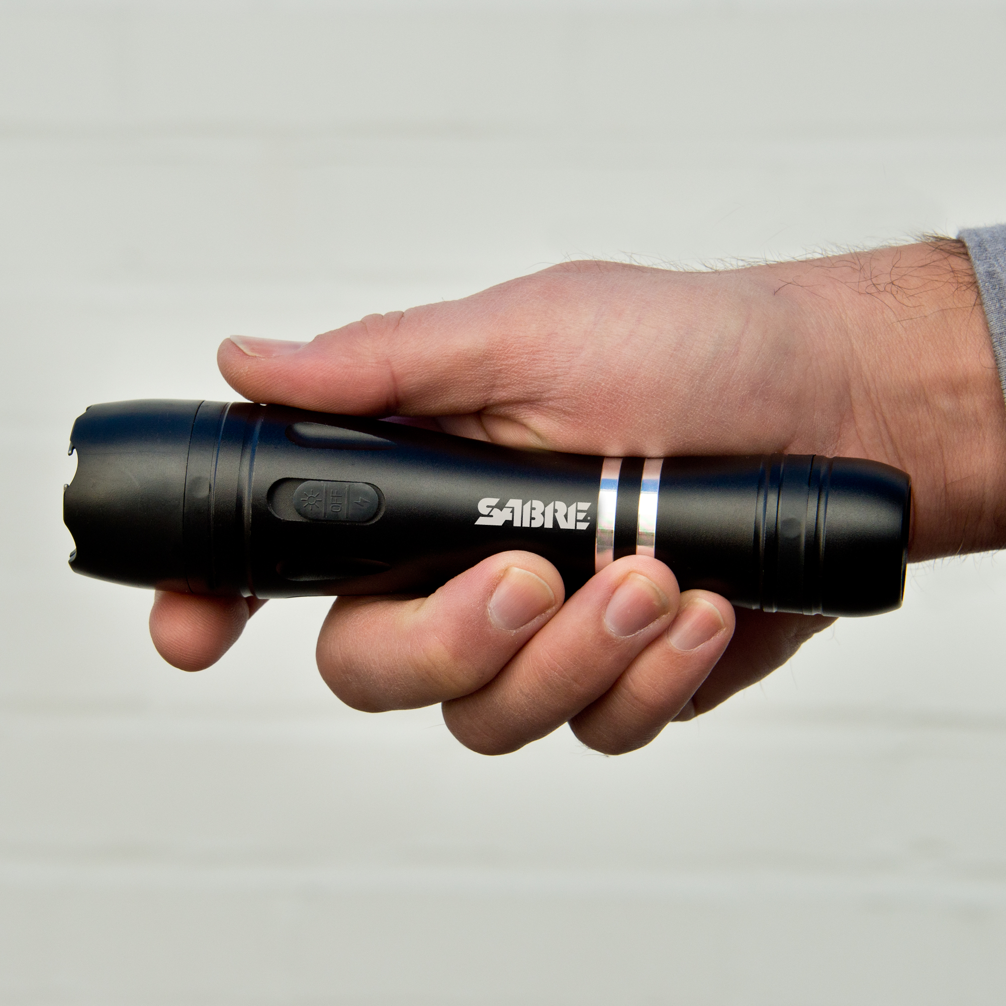 Sabre 3000 rugged aircraft aluminum stun gun